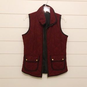 Quilted Fall Vest
